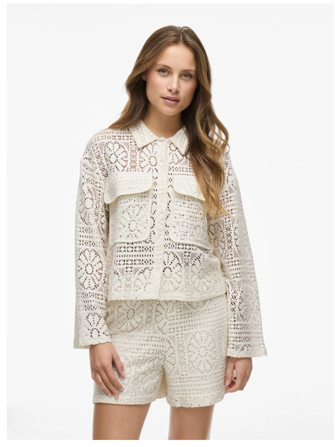 Chemisier Vila VIMERINDA ÉCRU