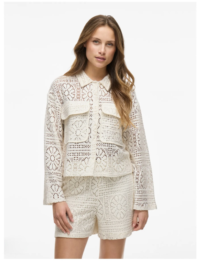 Chemisier Vila VIMERINDA ÉCRU