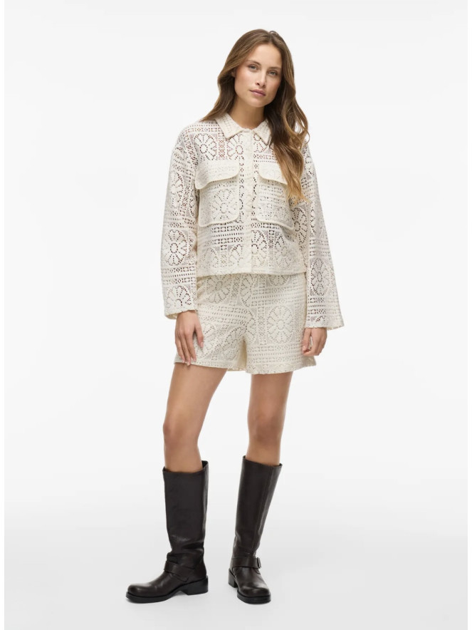 Chemisier Vila VIMERINDA ÉCRU