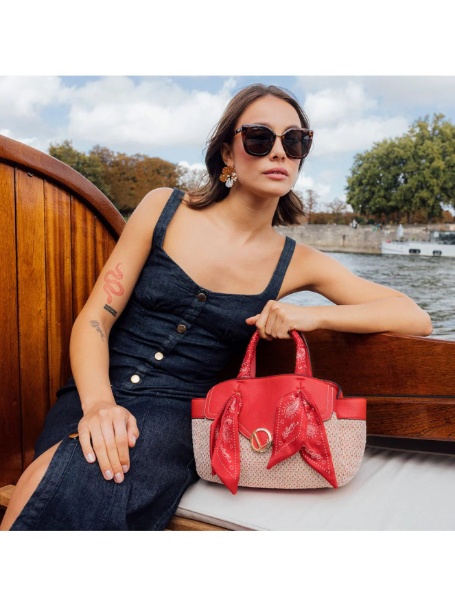 Sac Lollipops Sade Shopper Rouge
