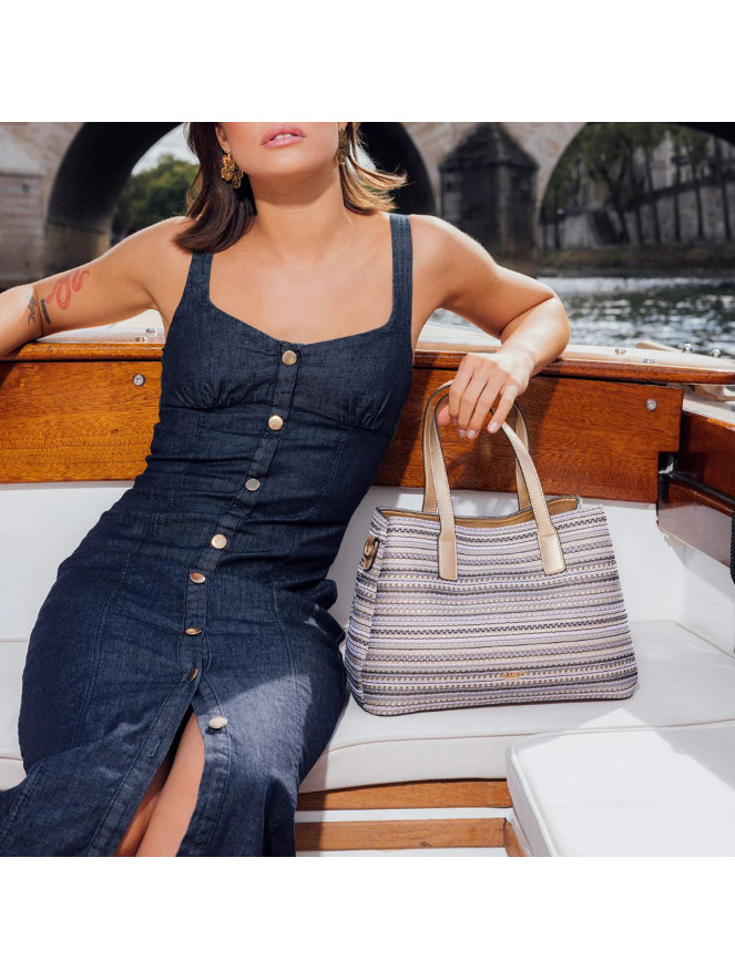 Sac Lollipops Sanjay Shopper Bleu