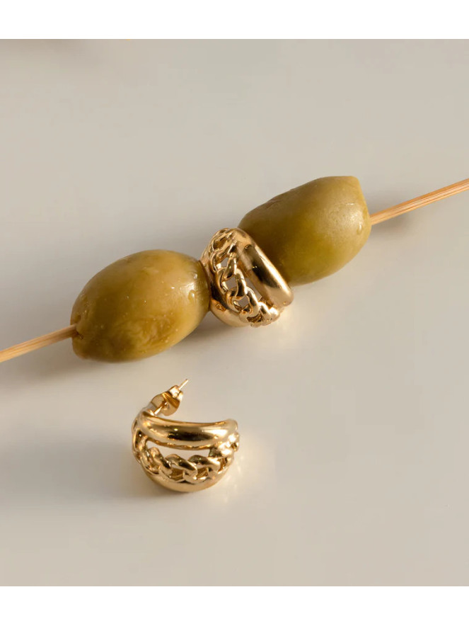 Boucles d'oreilles Zag SIPONTO
