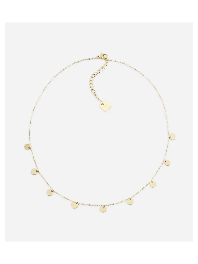 COLLIER ZAG CONFETTIS GOLD