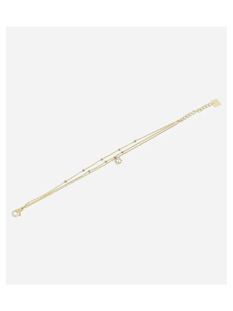 BRACELET ZAG RADIEUX DORÉ