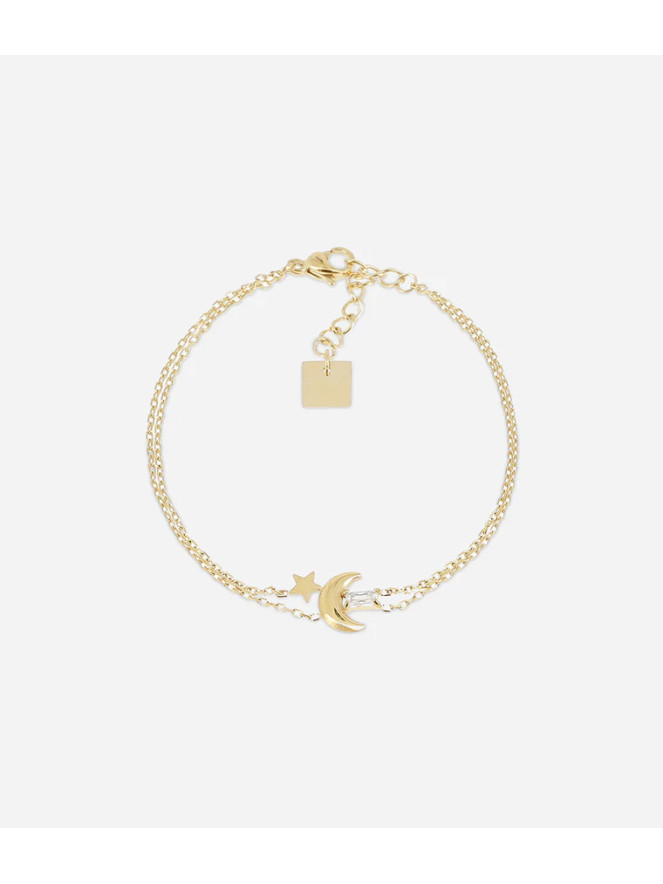 BRACELET ZAG ANOTH DORÉ