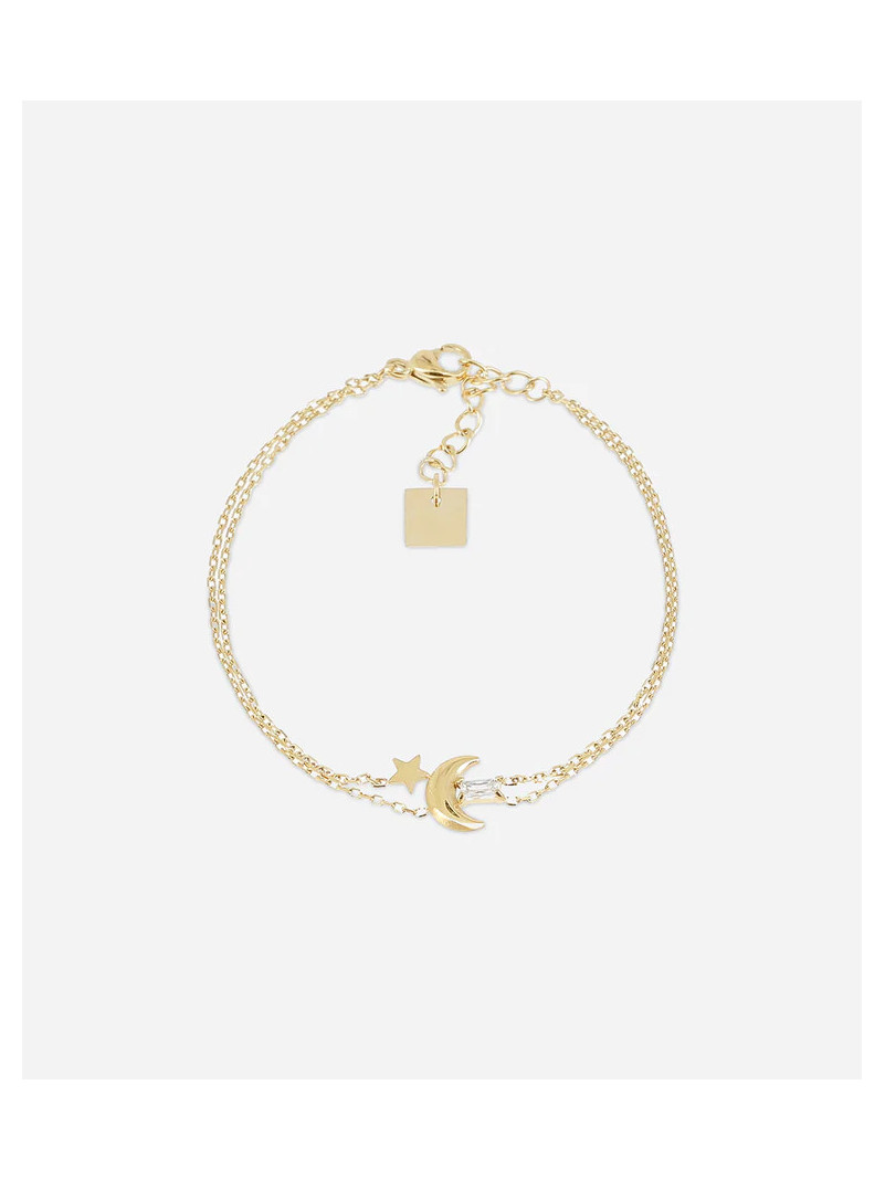 BRACELET ZAG ANOTH DORÉ