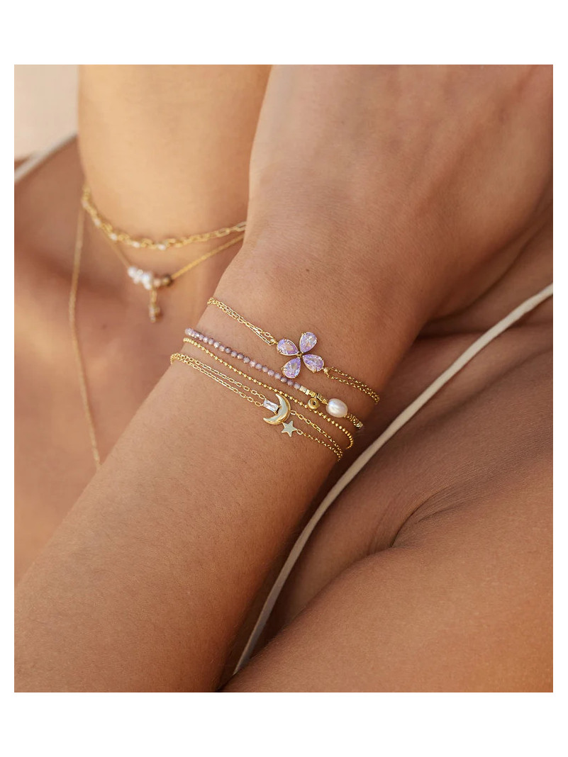 BRACELET ZAG ANOTH DORÉ