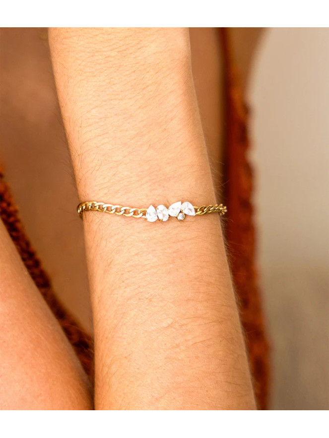 BRACELET ZAG COSIA GOLD