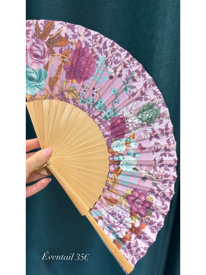 Éventail Brokante COSMOS PARME