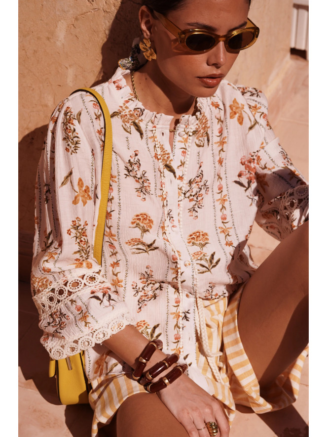 Chemise FLORE SAFRAN