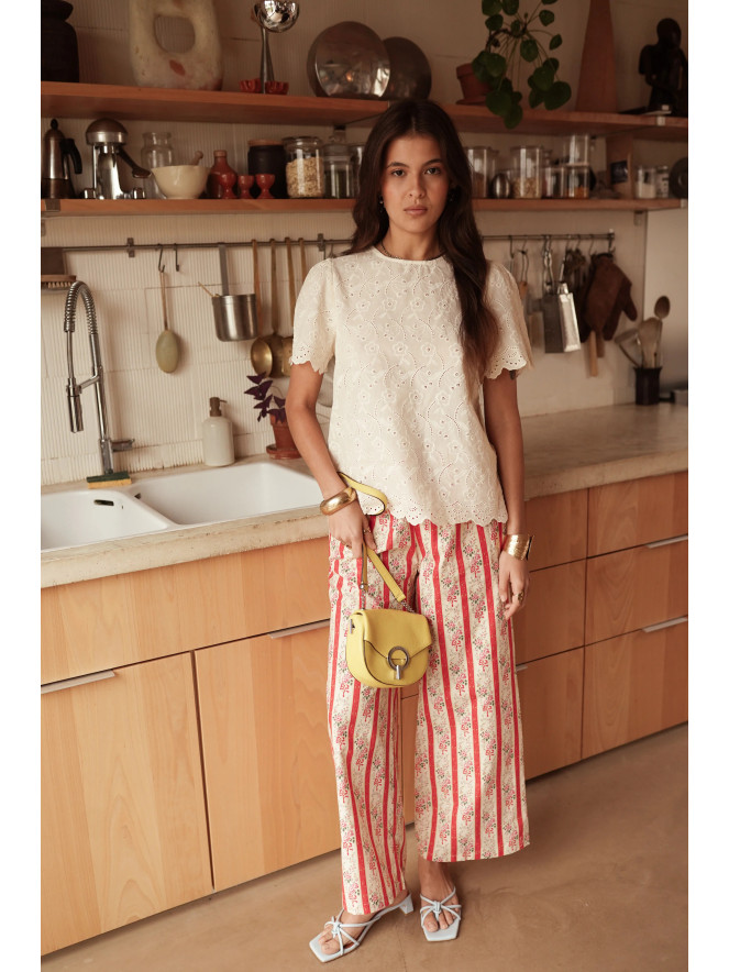 Pantalon PAOLA CORAIL