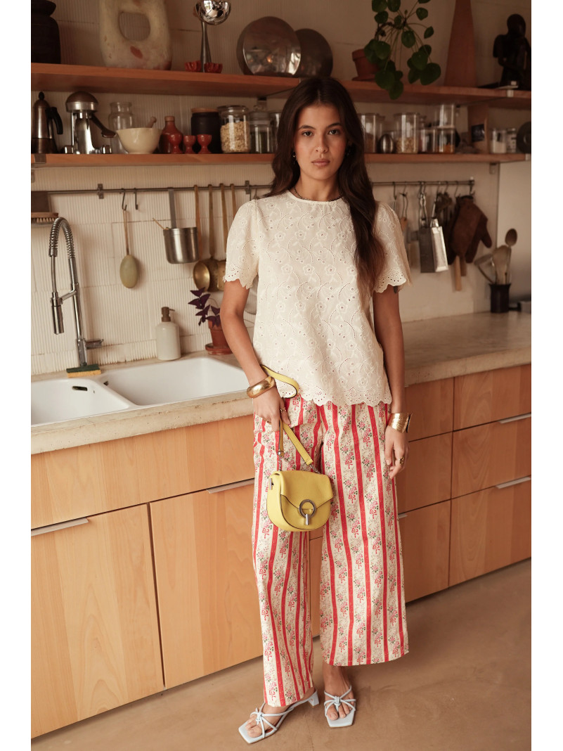 Pantalon PAOLA CORAIL