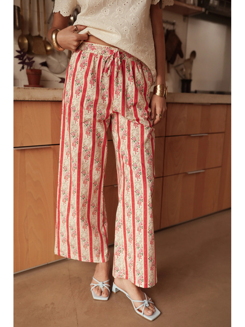 Pantalon PAOLA CORAIL