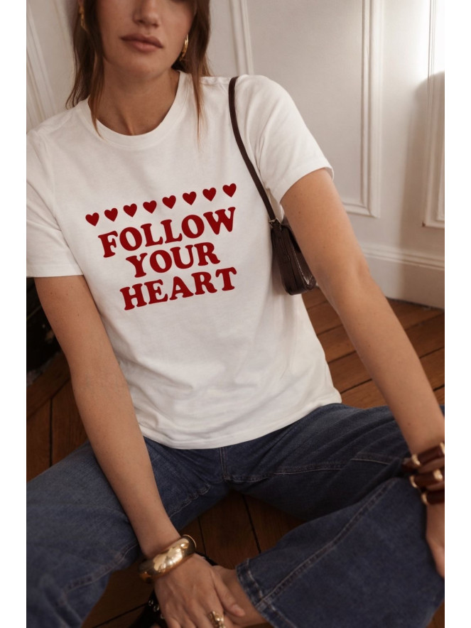 Tee-shirt FOLLOW YOUR HEART