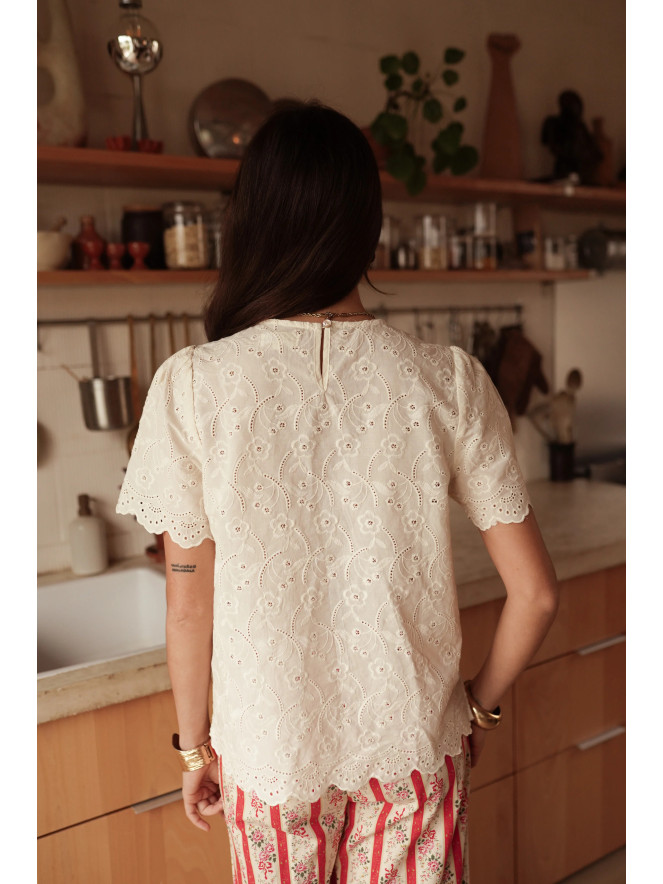 Blouse ELVIRA BEIGE