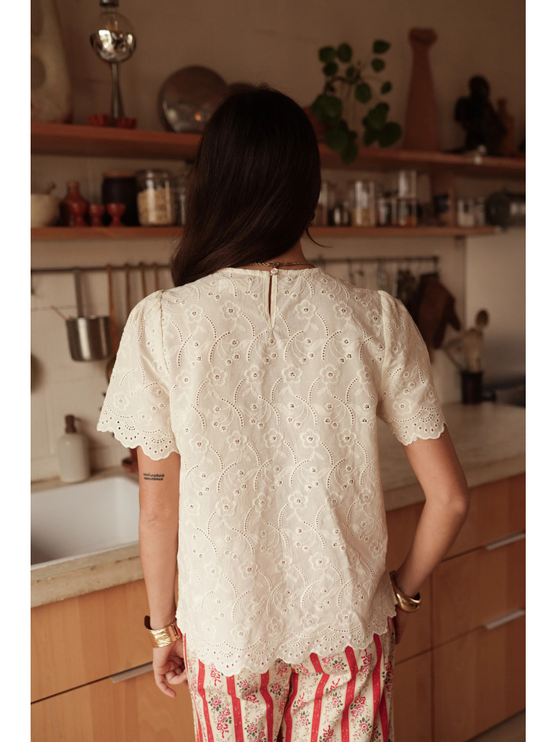 Blouse ELVIRA BEIGE