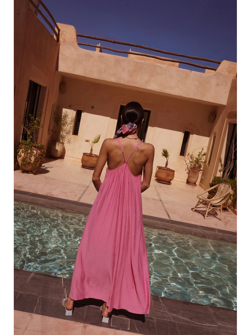 Robe longue LAMISS ROSE