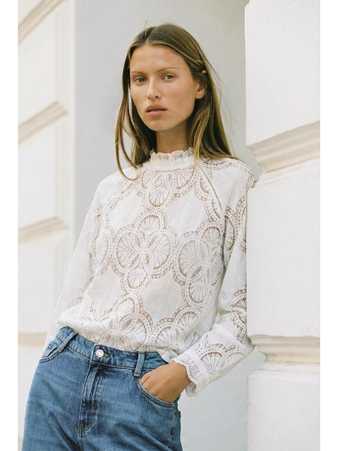 Blouse MUSY BLANC