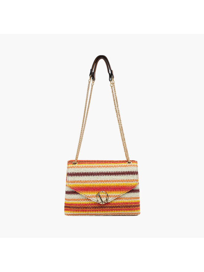 Sac Lollipops SARTENE porté épaule ORANGE