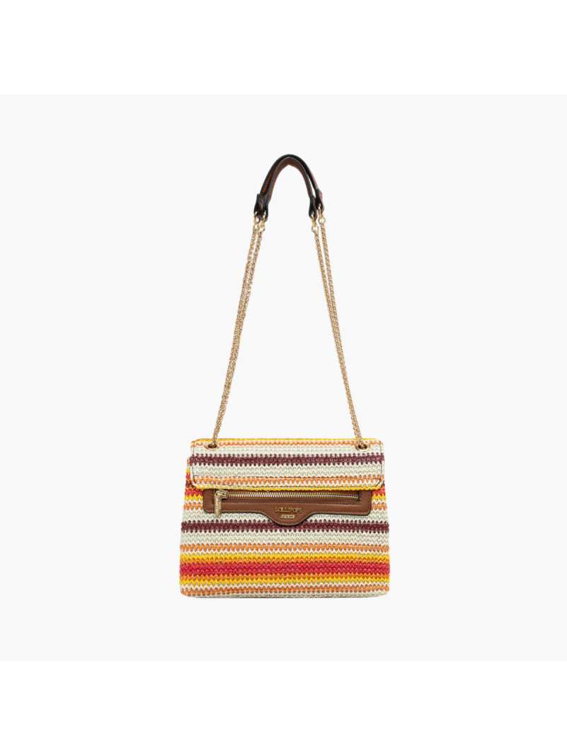 Sac Lollipops SARTENE porté épaule ORANGE