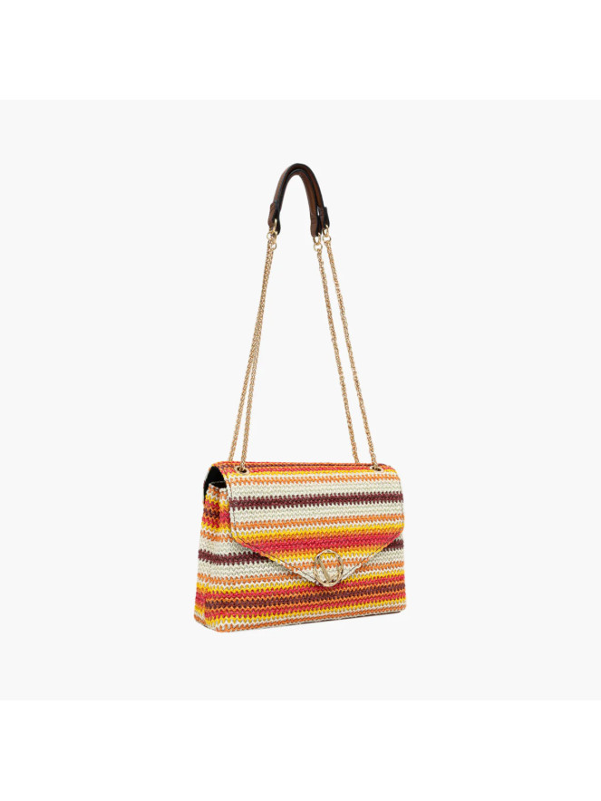 Sac Lollipops SARTENE porté épaule ORANGE