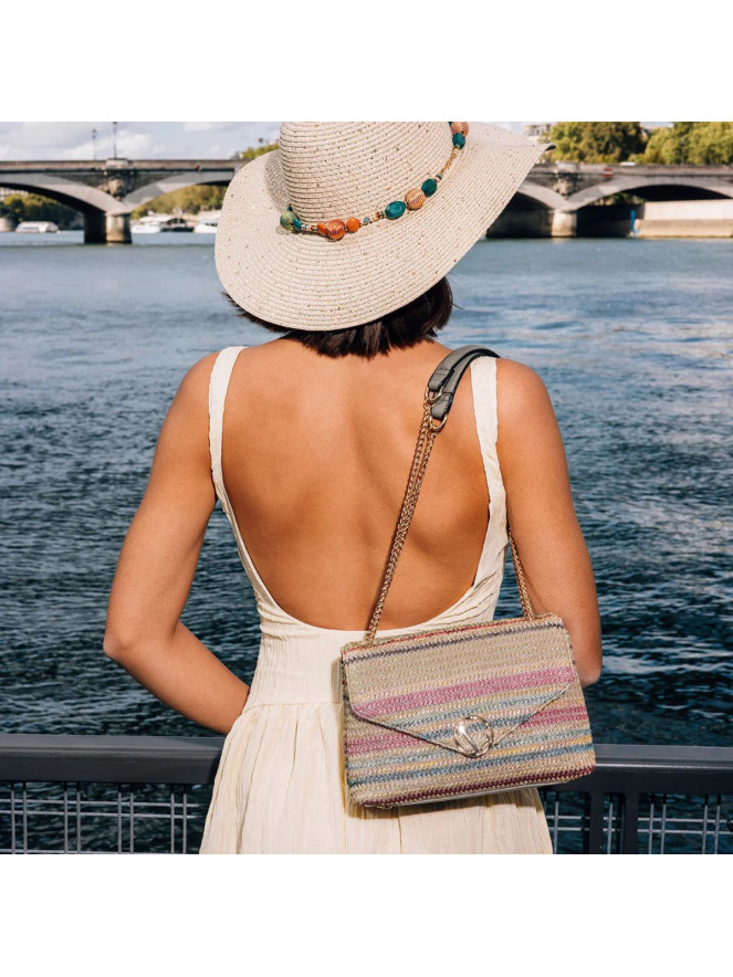 Sac Lollipops SARTENE porté épaule VERT