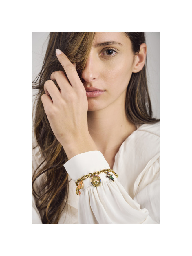 Bracelet By Garance JAVI BLEU