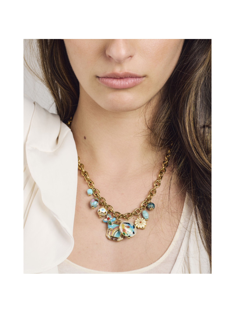Collier By Garance JAVI TURQUOISE