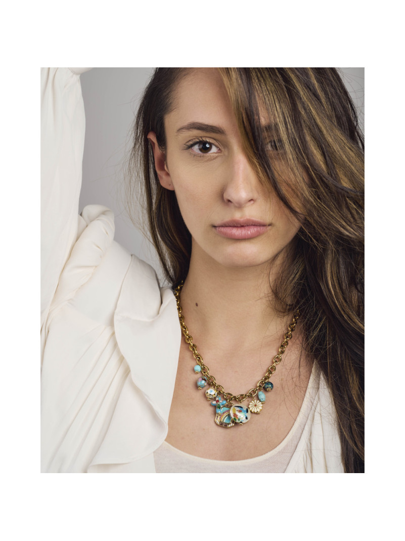 Collier By Garance JAVI TURQUOISE