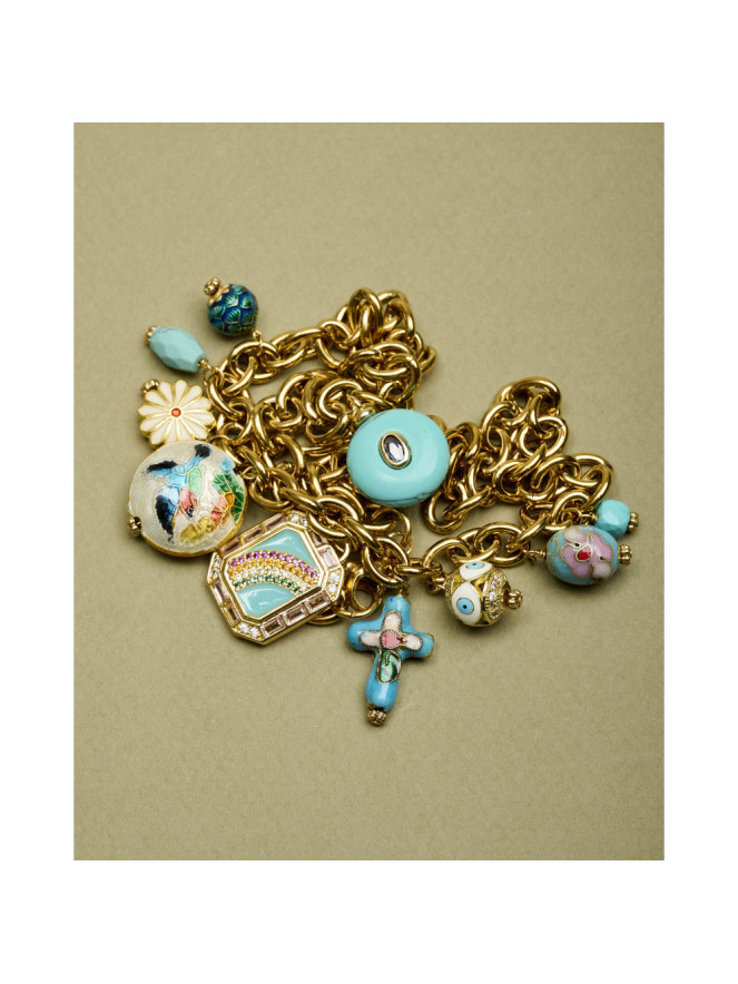 Collier By Garance JAVI TURQUOISE