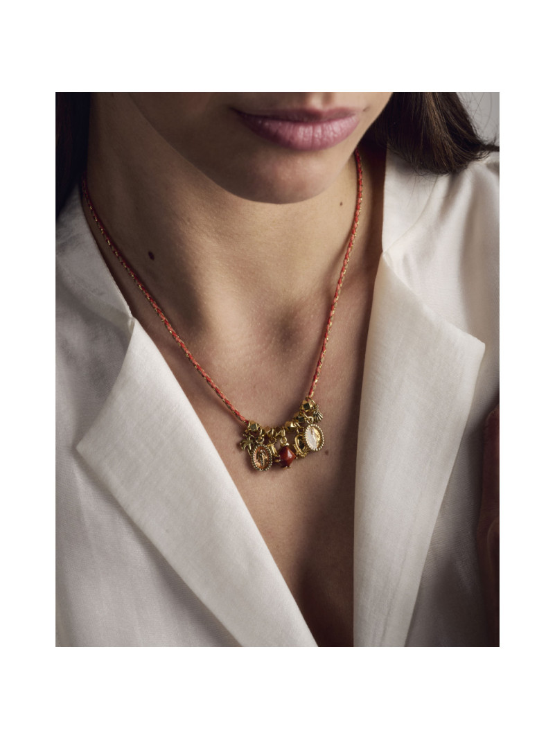 Collier By Garance IZAK CORAIL