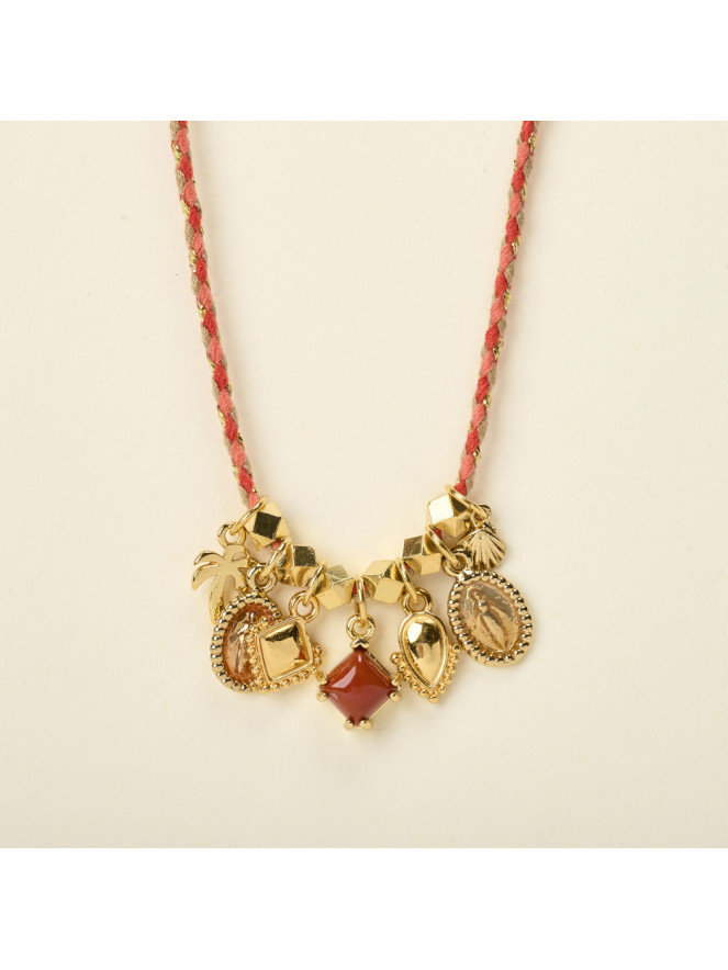 Collier By Garance IZAK CORAIL