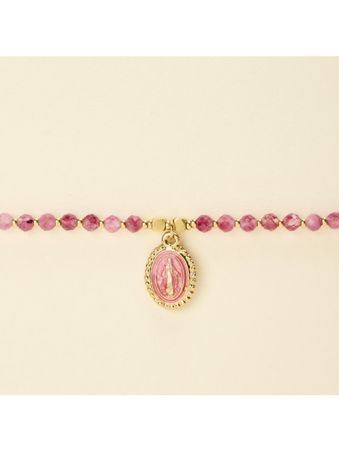 Bracelet By Garance LARS TOURMALINE ROSE