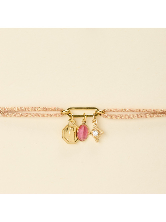 Bracelet By Garance INDI SAUMON