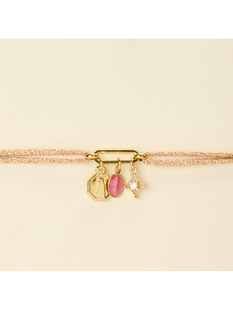 Bracelet By Garance INDI SAUMON