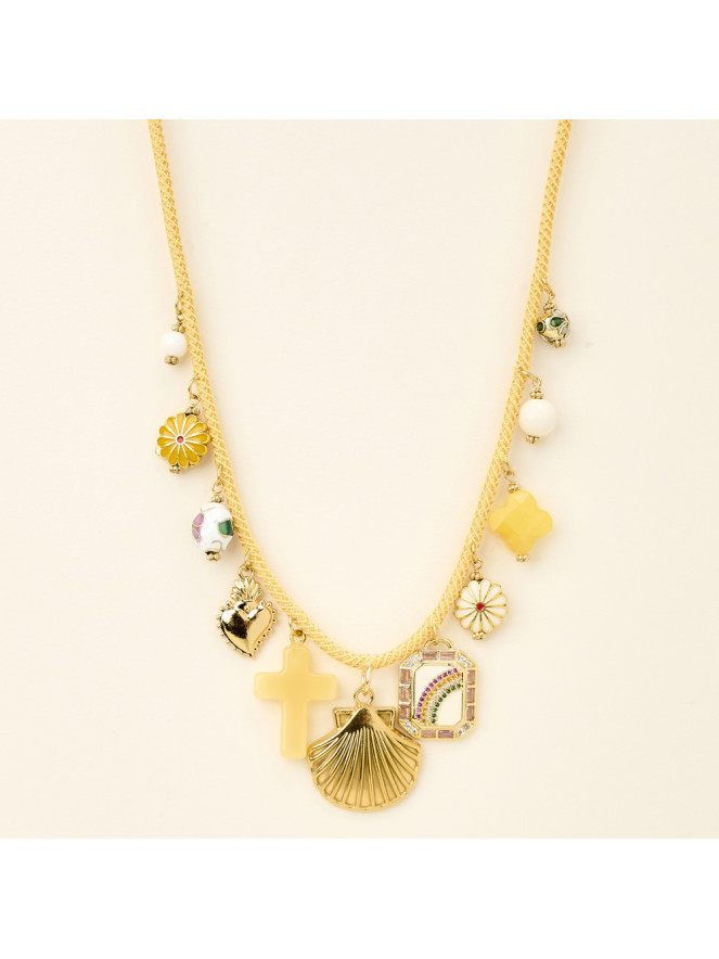 Collier By Garance JONA JAUNE