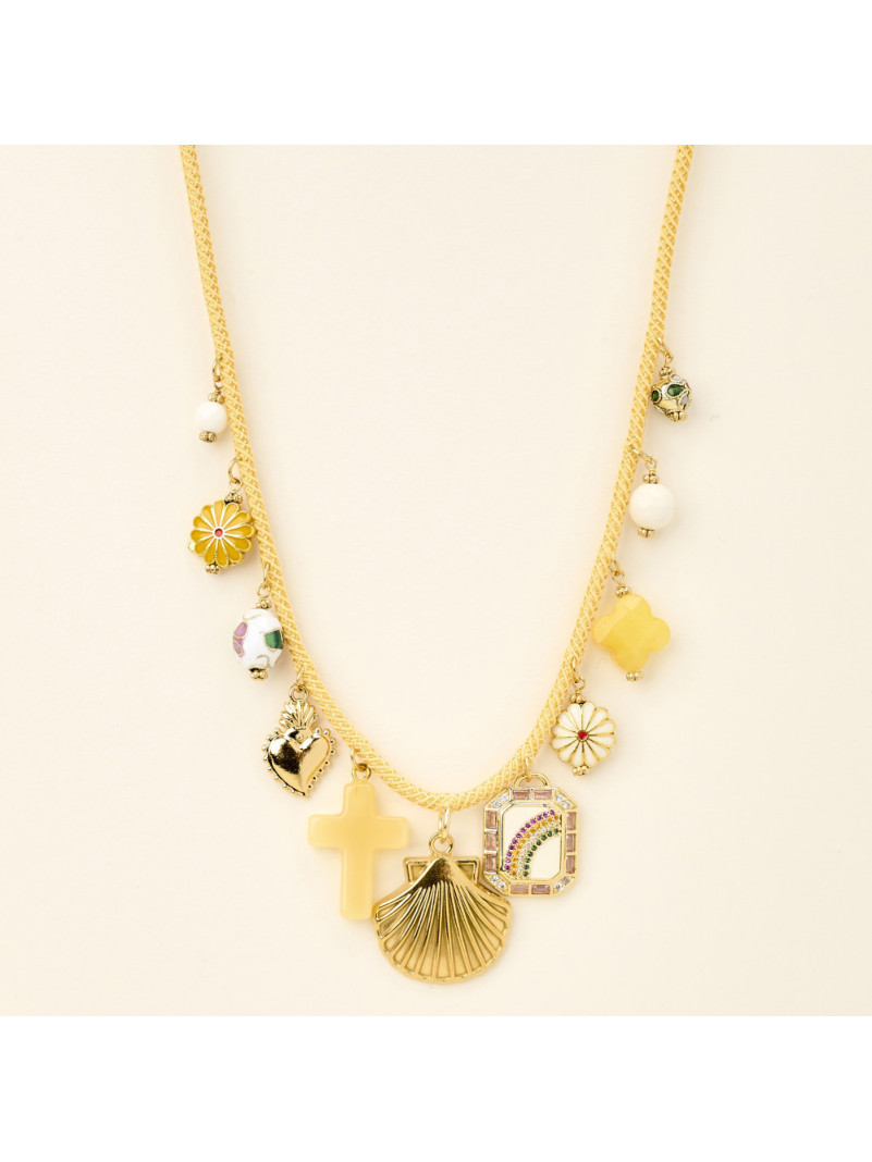 Collier By Garance JONA JAUNE