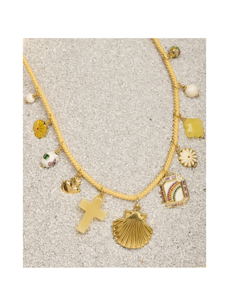 Collier By Garance JONA JAUNE