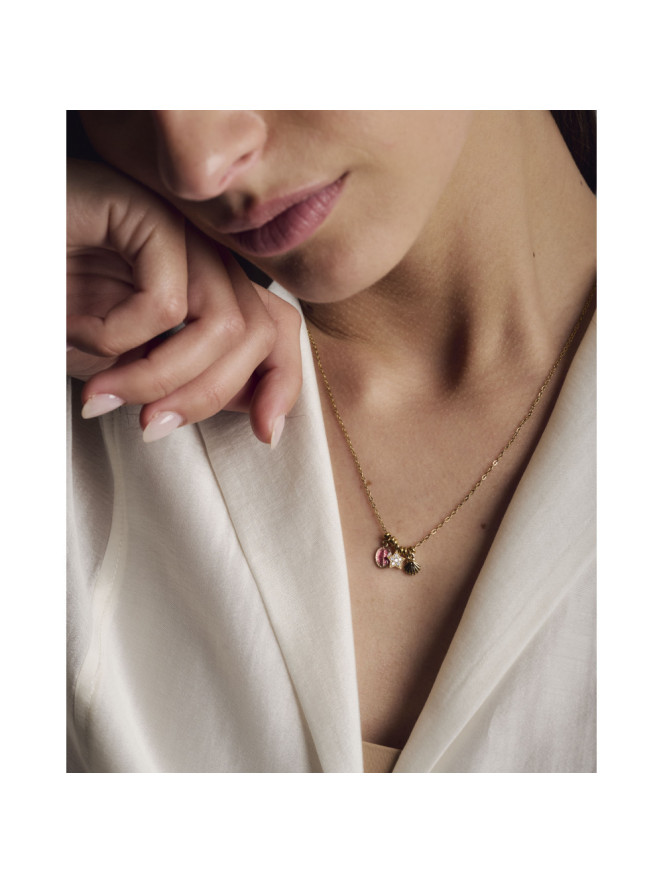 COLLIER BY GARANCE HONI ROSE ÉTOILE