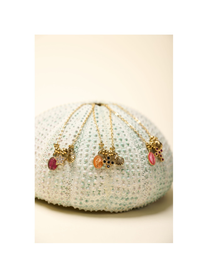 COLLIER BY GARANCE HONI ROSE ÉTOILE