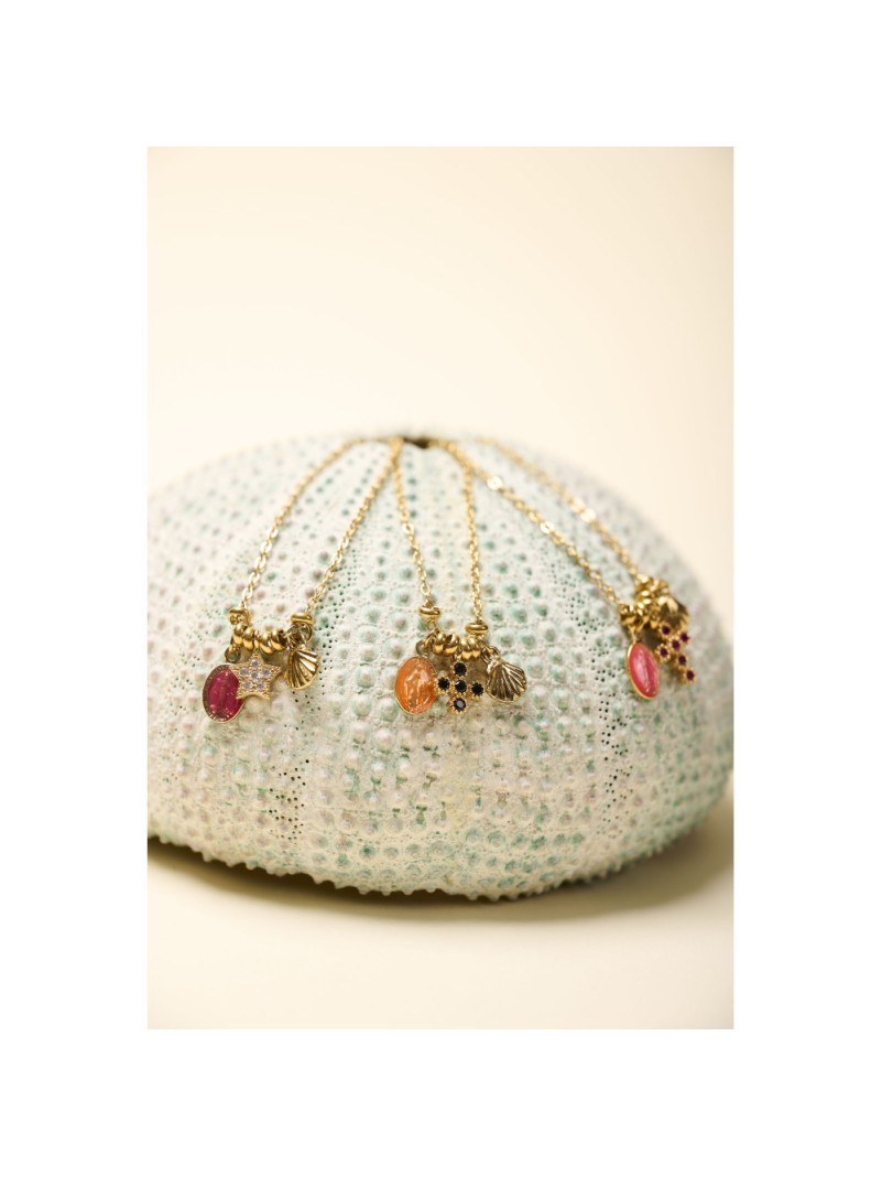 COLLIER BY GARANCE HONI ROSE ÉTOILE