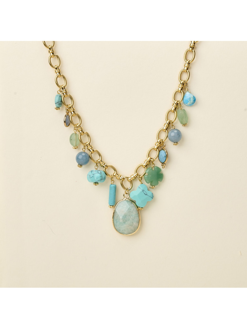 Collier By Garance AMRA AMAZONITE