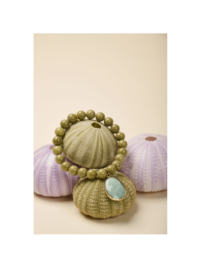 Bracelet By Garance AADA VERT AMAZONITE