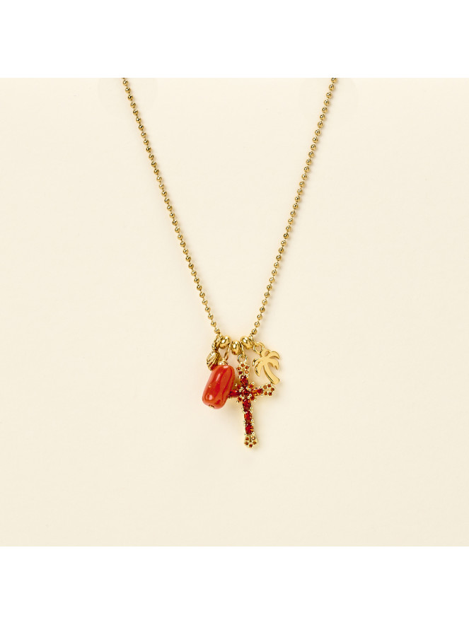 Collier By Garance RUBY CROIX COGNAC