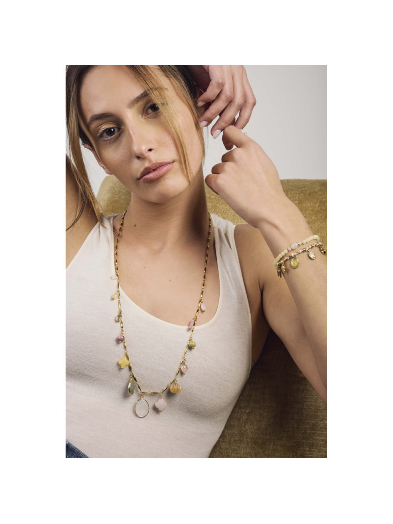 Collier By Garance ALMA JAUNE GOUTTE