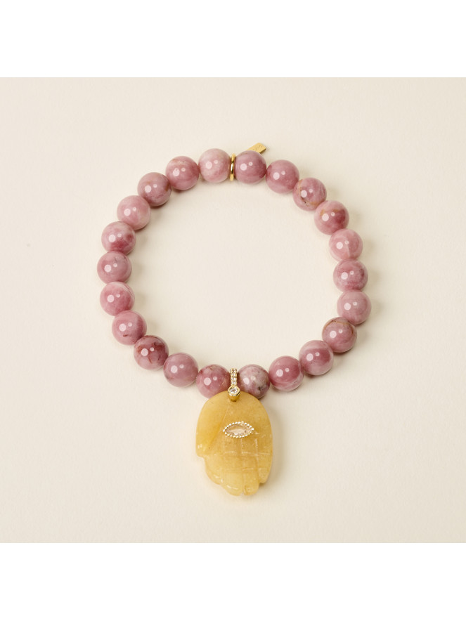 Bracelet By Garance AADA RHODONITE MAIN