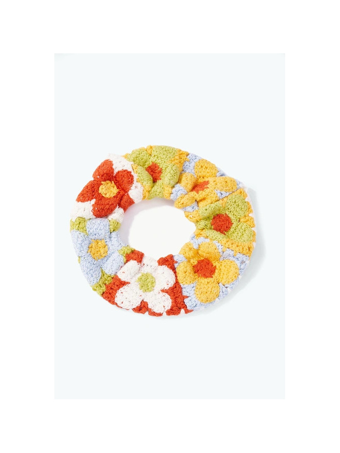 Chouchou au crochet FLOWERS