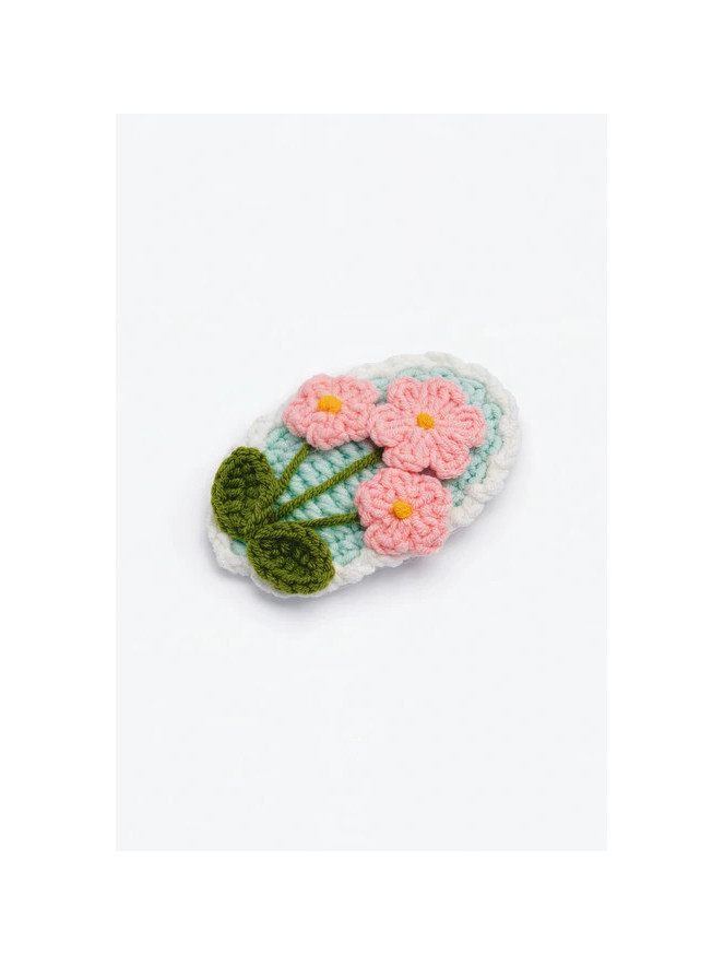 BARRETTE PINCE au crochet