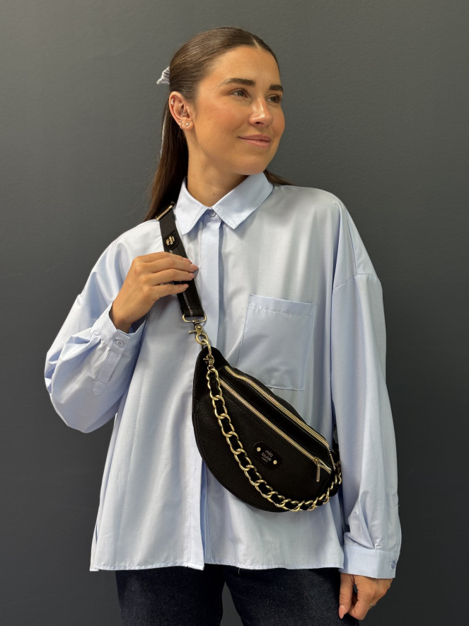 Sac banane Mila Louise PETRA NOIR