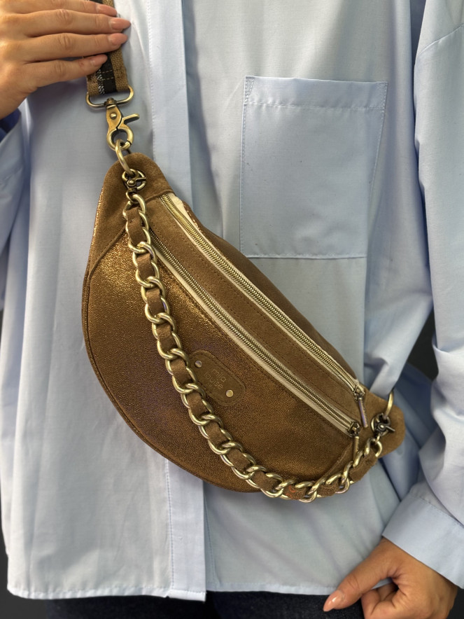 Sac banane Mila Louise PETRA AR5 BRONZE